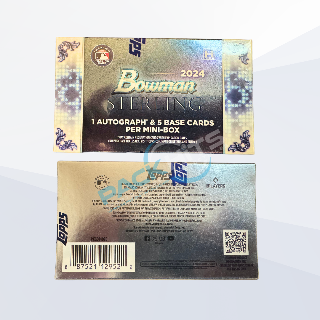 最大80％オフ Mini Single Sterling Bowman Topps 2024 Box Box Auto/Mini (1 記念グッズ